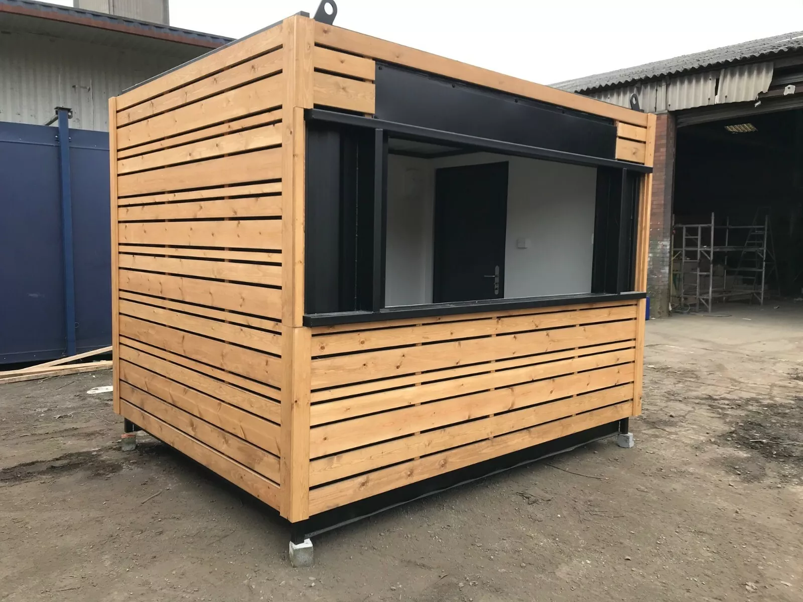 10ft-x-8ft-Cladded-Food-Drink-Outlet-shipping-container.webp 10ft x 8ft Shipping Containers - Image 1