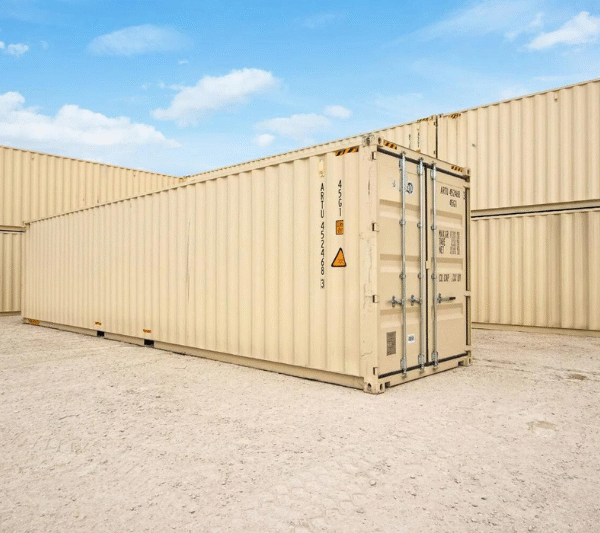 40′ High Cube New 1-Trip Double Door Steel Shipping Container