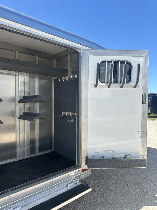 2020 Bloomer 4 Horse Stock Combo Trainer Tack Horse Trailer - Image 13