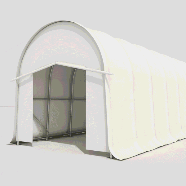 Carport canopy <br> 14W 40L 14H (ft)