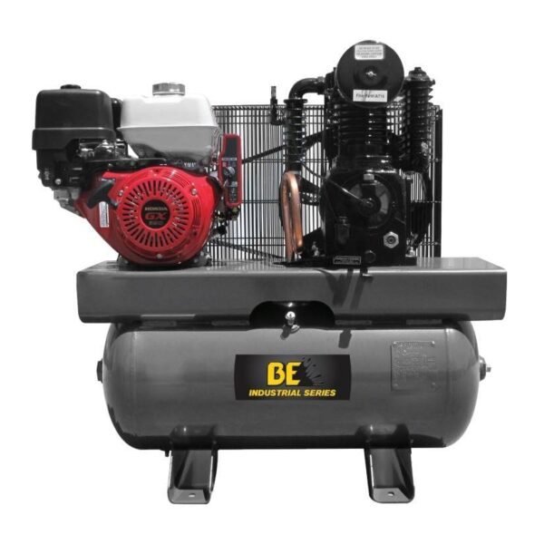 BE AC1330HEB 30 Gallon Air Compressor 3 Phase 389cc Honda
