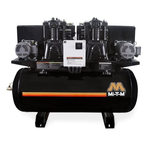 MI-T-M ACD-20375-120H 120-Gallon 7.5 HP 200V Air Compressor