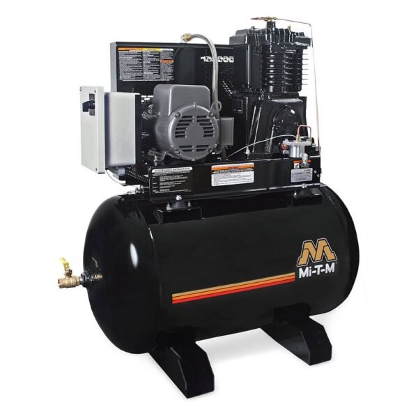 MI-T-M ACS-23305-80HM 80-Gal 5 HP 230V Simplex Air Compressor