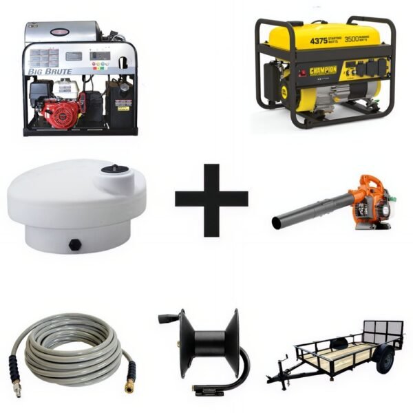 Simpson BB65106  Pressure Washer Professional Utility Trailer Package Deal