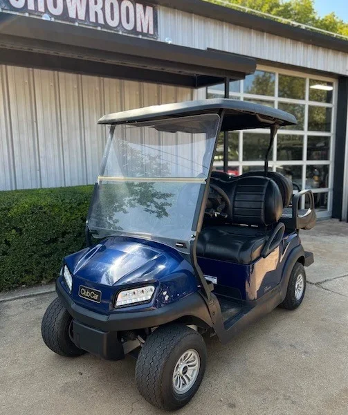 2022 Club Car 4 Passenger Tempo Electric Golf Carts for Sale (Blue)