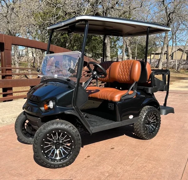 2023 E-Z-GO Express S4 ELiTE 4 Passenger Lifted Lithium-Ion Golf Carts for Sale