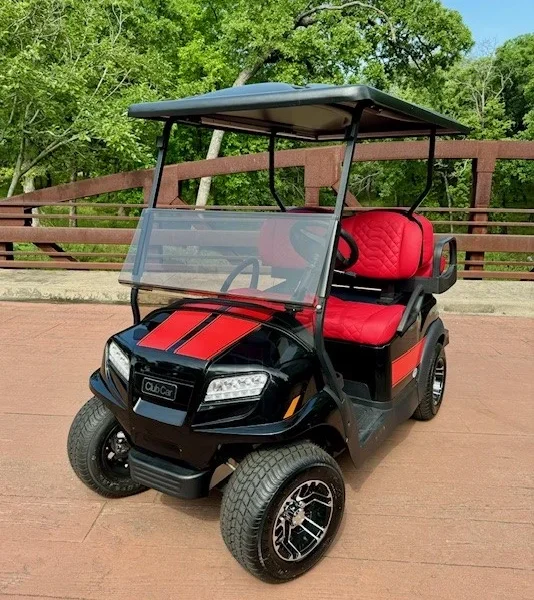 2024 Club Car Onward Tiger Woods Sunday Red 4 Passenger HP Lithium-Ion Golf Carts for Sale