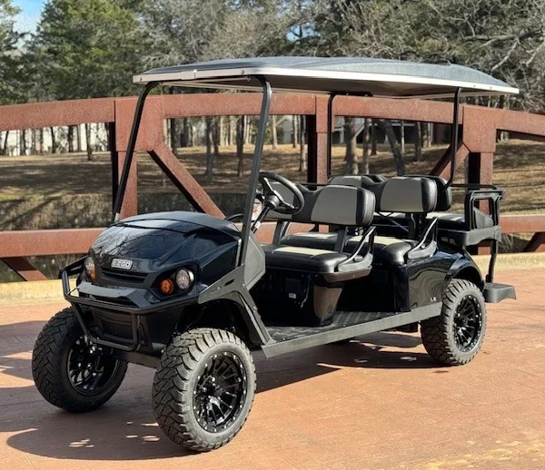 2024 E-Z-GO Express L6 ELiTE 6 Passenger Gas Golf Carts for Sale