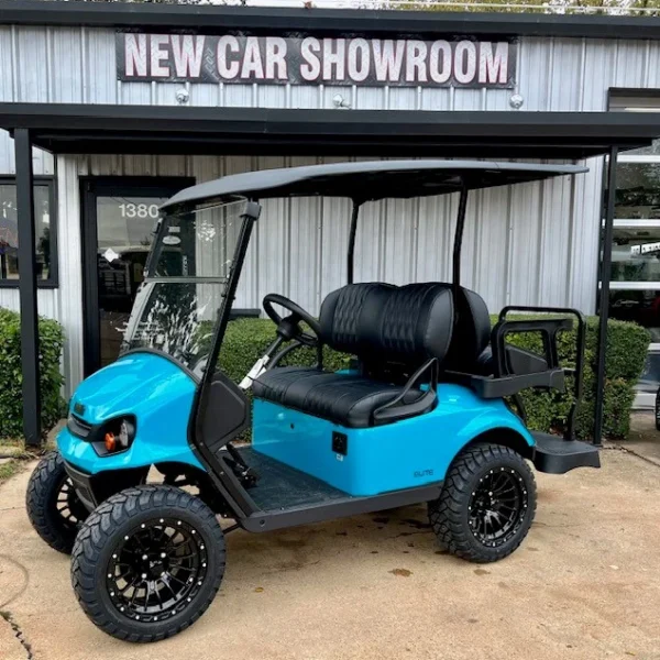 2024 E-Z-GO Express S4 ELiTE 4 Passenger Lifted Lithium-Ion Golf Carts for Sale