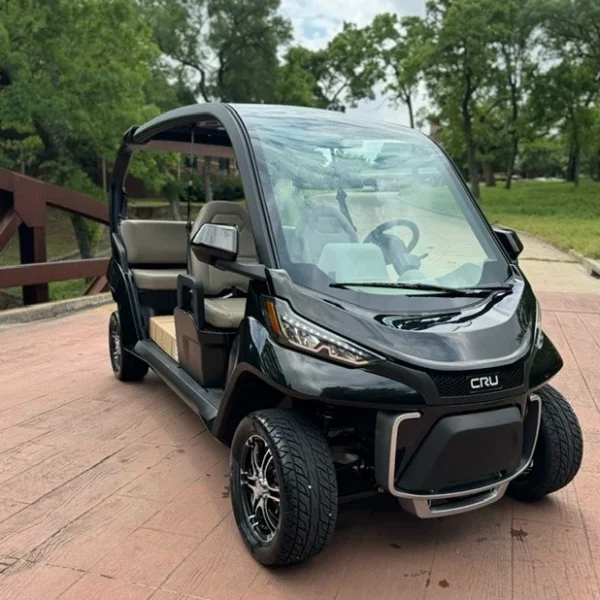 2025 Club Car CRU 6 Passenger Electric Golf Carts for Sale(Black)
