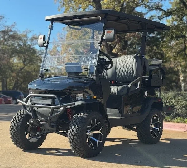 2026 Denago EV Nomad XL 4 Passenger Lifted Lithium Golf Carts for Sale